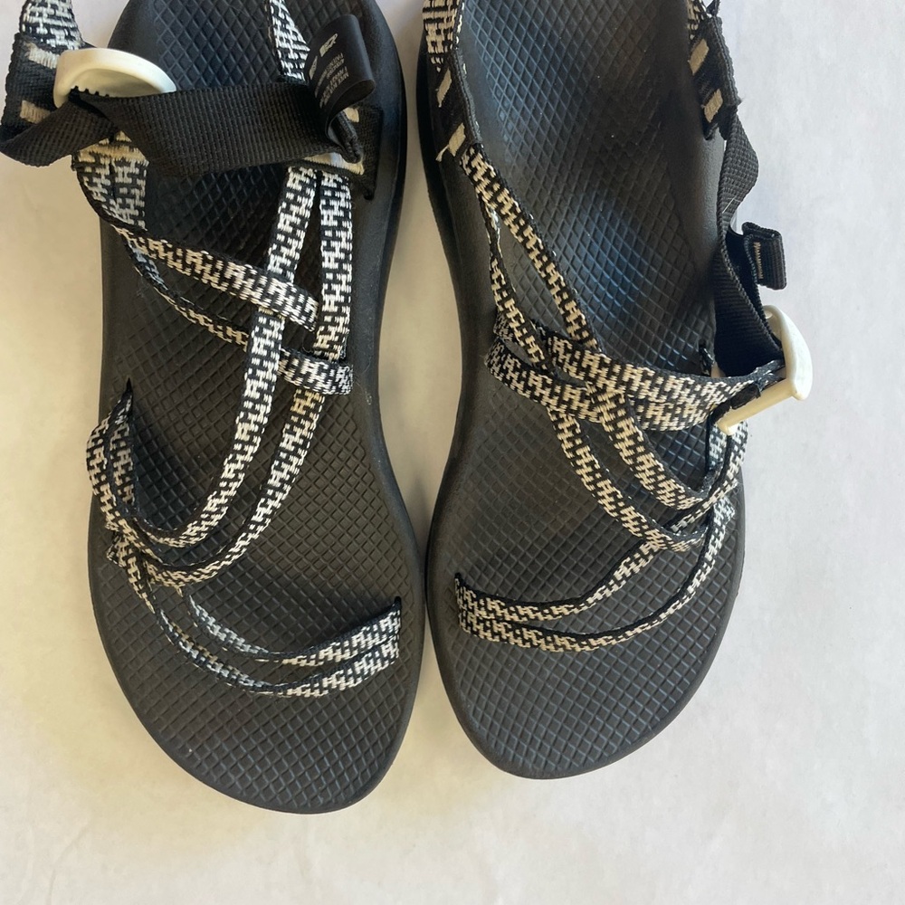 Chaco Black and White Women's Sandals